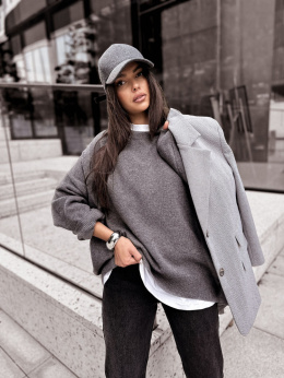 Sweter JASTIN WOOL Grey | One size