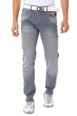Męskie spodnie Cipo&Baxx CD699 grey