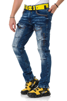 Męskie spodnie jeansy Cipo&Baxx cd810