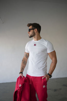 T-SHIRT MĘSKI BG MONDAY | white