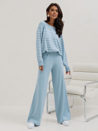 Spodnie eva cocomore niebieskie