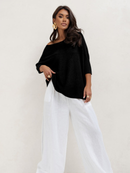 Sweter Bella czarny cocomore