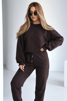 BLUZA DAMSKA BG BASIC | GORZKA CZEKOLADA
