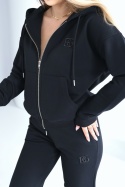 BLUZA DAMSKA BG ZIPPY | CZARNA