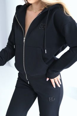 BLUZA DAMSKA BG ZIPPY | CZARNA