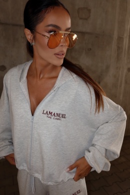 Bluza BASIC szara LA MANUEL
