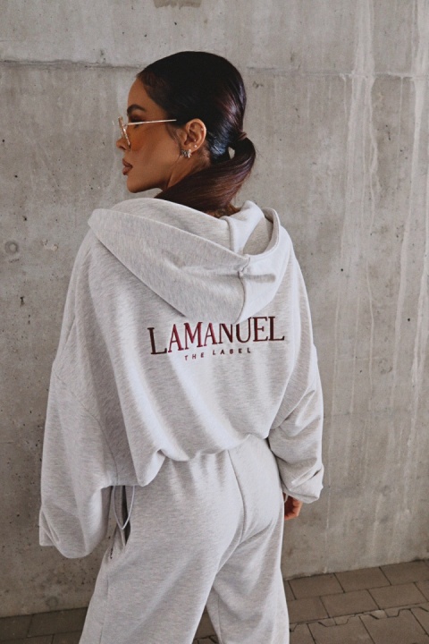Bluza BASIC szara LA MANUEL Bluza BASIC szara LA MANUEL