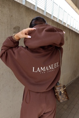 Bluza BASIC czekoladowa LA MANUEL