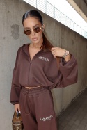 Bluza BASIC czekoladowa LA MANUEL