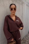 Bluza BASIC czekoladowa LA MANUEL