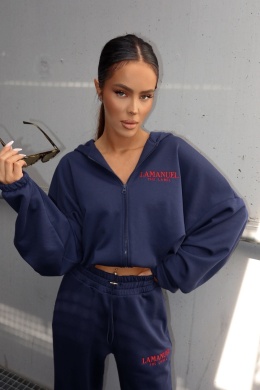 Bluza BASIC szara LA MANUEL