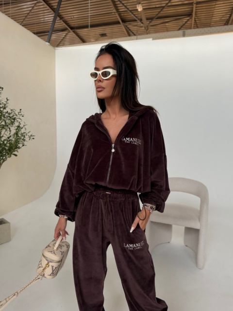 Bluza BIGGY czekolada LAMANUEL Bluza BIGGY czekolada LAMANUEL
