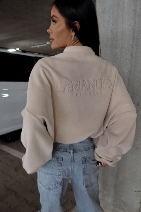 Bluza WARM UP śmietanka LA MANUEL Bluza WARM UP śmietanka LA MANUEL