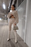 Bluza WARM UP taupe LA MANUEL