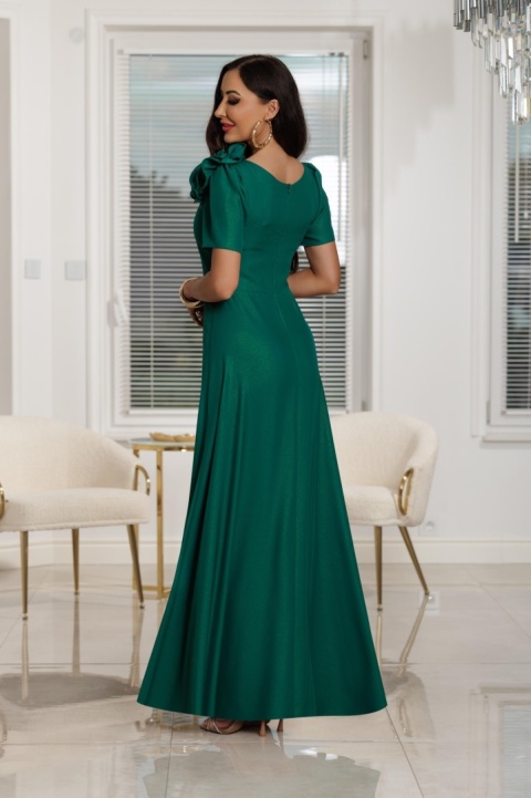 Elegancka sukienka na wesele RUBI maxi / zielony Elegancka sukienka na wesele RUBI maxi / zielony