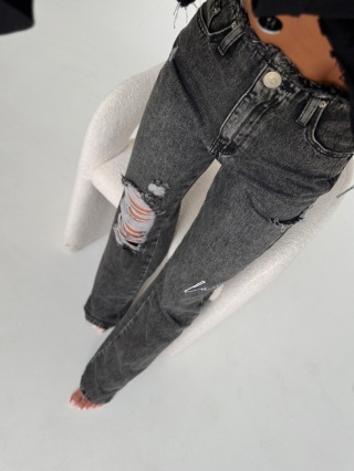 Jeansy FIRST ONE czarne LAMANUEL