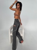Jeansy FIRST ONE czarne LAMANUEL