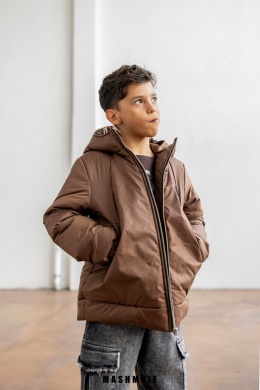 Kurtka Zimowa Brązowa AW25 MashMnie