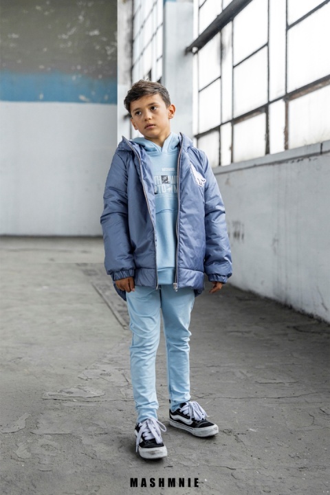 Kurtka Zimowa niebieska AW25 MashMnie Kurtka Zimowa niebieska AW25 MashMnie