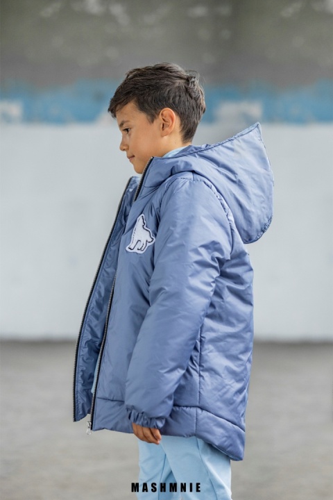 Kurtka Zimowa niebieska AW25 MashMnie Kurtka Zimowa niebieska AW25 MashMnie