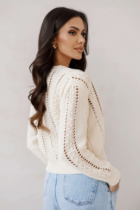 SWETER SUZANNE WANILIOWY Sempre SWETER SUZANNE WANILIOWY Sempre