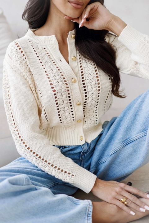 SWETER SUZANNE WANILIOWY Sempre SWETER SUZANNE WANILIOWY Sempre