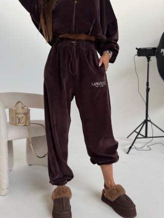 Spodnie BIGGY czekolada LAMANUEL