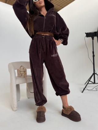 Spodnie BIGGY czekolada LAMANUEL