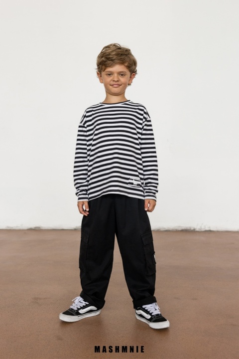 Spodnie bojówki Unisex Czarne AW25 MashMnie Spodnie bojówki Unisex Czarne AW25 MashMnie