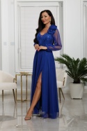 Sukienka Maxi STELLA / chabrowa