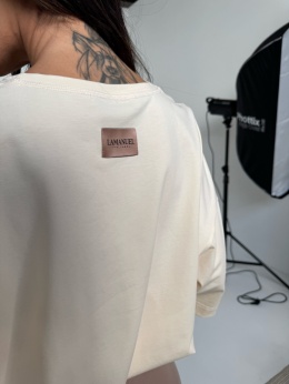 Tshirt UNISEX damski kokos LAMANUEL