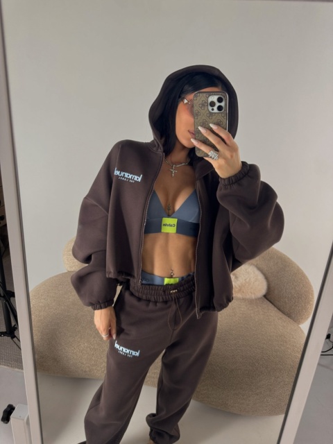 Bluza CREAMY czekolada La Manuel