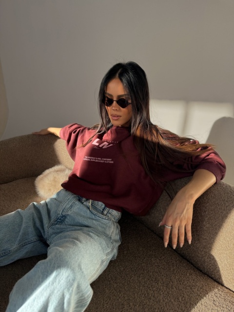 Bluza MIDNIGHT bordo lamanuel