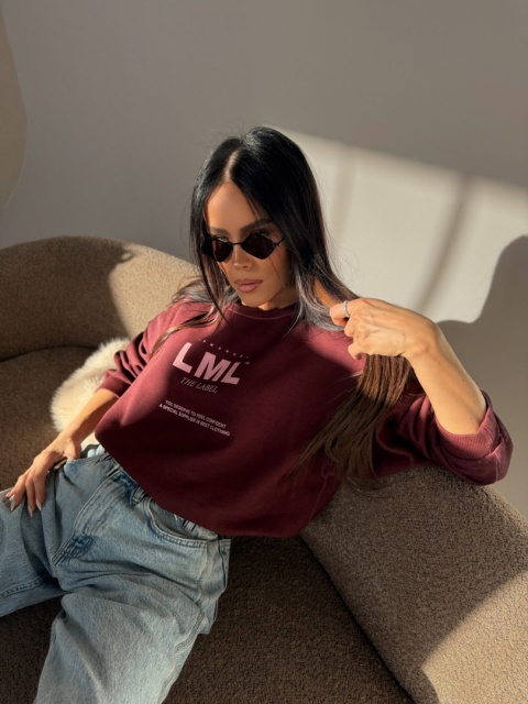 Bluza MIDNIGHT bordo lamanuel