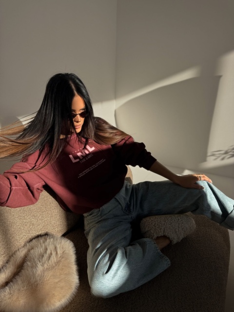 Bluza MIDNIGHT bordo lamanuel