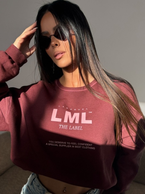 Bluza MIDNIGHT bordo lamanuel