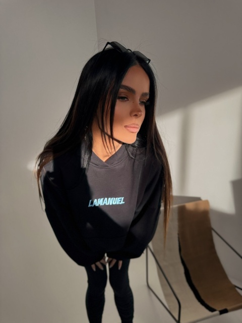 Bluza RESPECT czarna la manuel