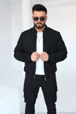 KURTKA MĘSKA BG DAMON | CZARNA