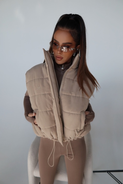 Kamizelka OUTSIDE beż LA MANUEL