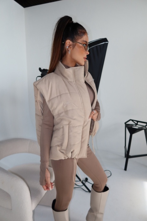 Kamizelka OUTSIDE beż LA MANUEL