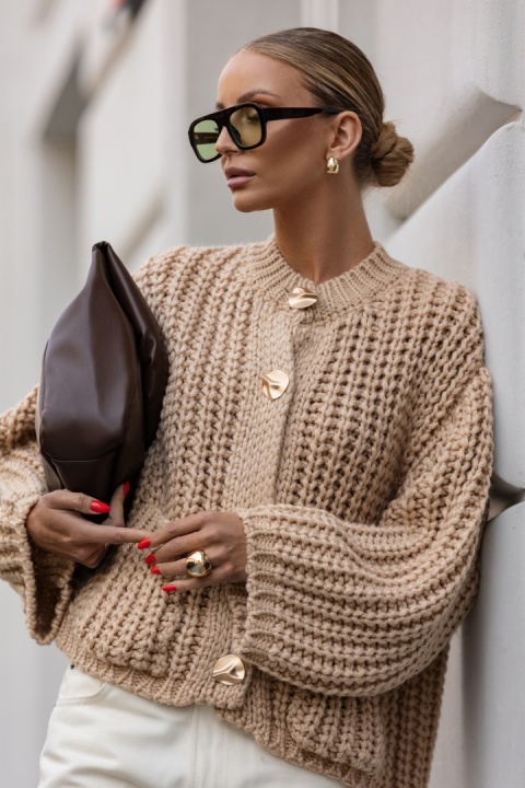 Kardigan KATI beżowy COCOMORE