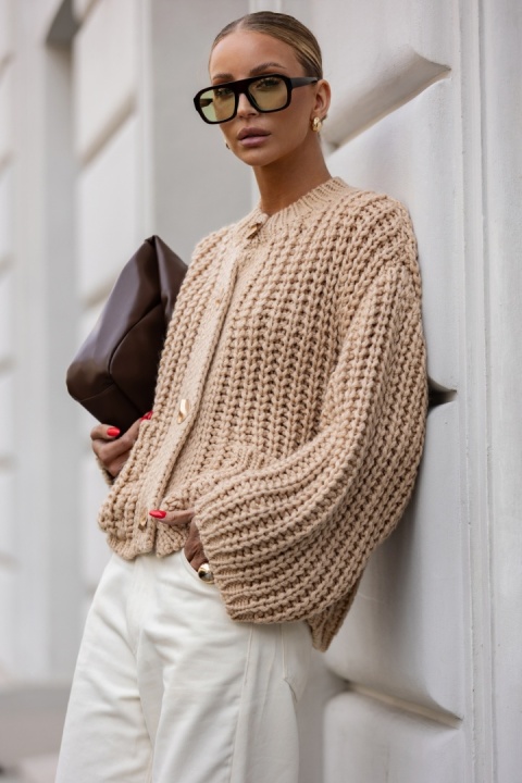 Kardigan KATI beżowy COCOMORE