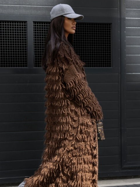 Kardigan OZI cocomore czekolada