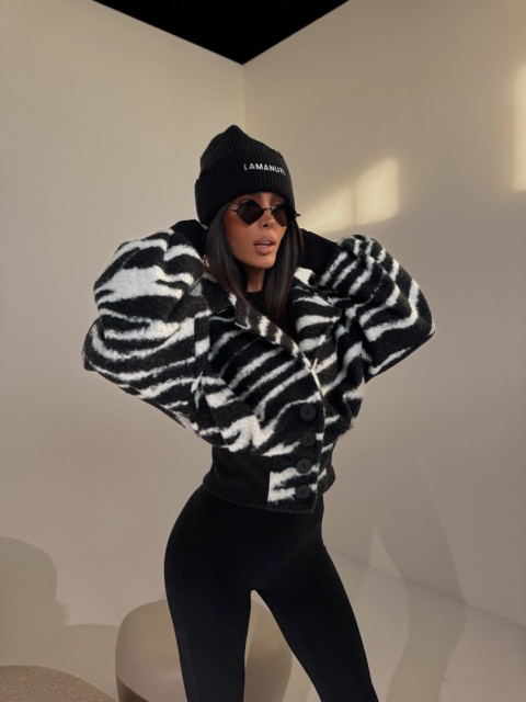 Kurtka FROSTY zebra lamanuel