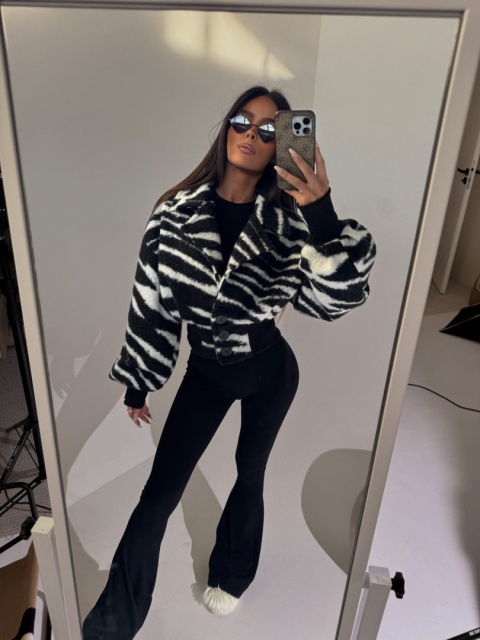 Kurtka FROSTY zebra lamanuel