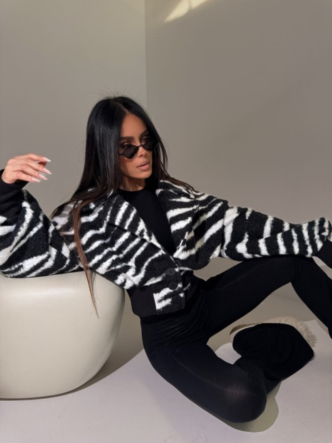 Kurtka FROSTY zebra lamanuel