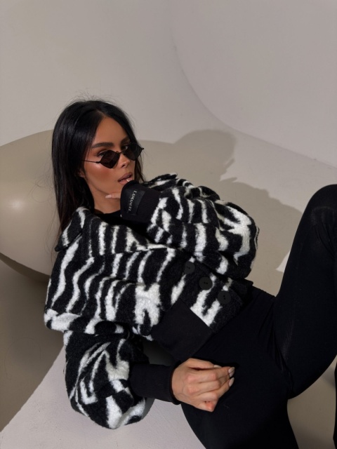 Kurtka FROSTY zebra lamanuel