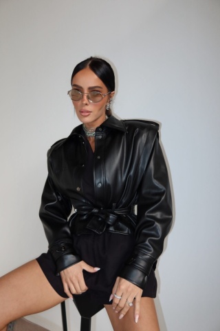 Kurtka WANTED czarna la manuel