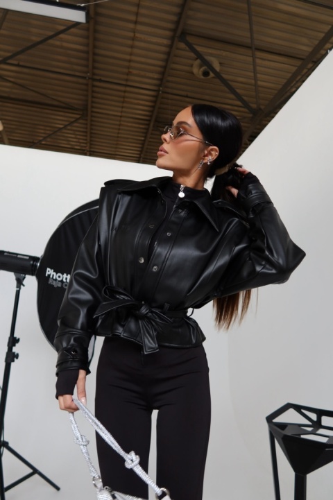 Kurtka WANTED czarna la manuel