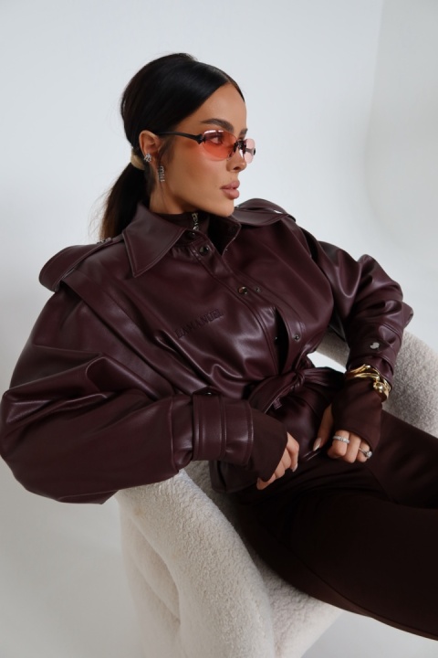 Kurtka WANTED czekolada la manuel